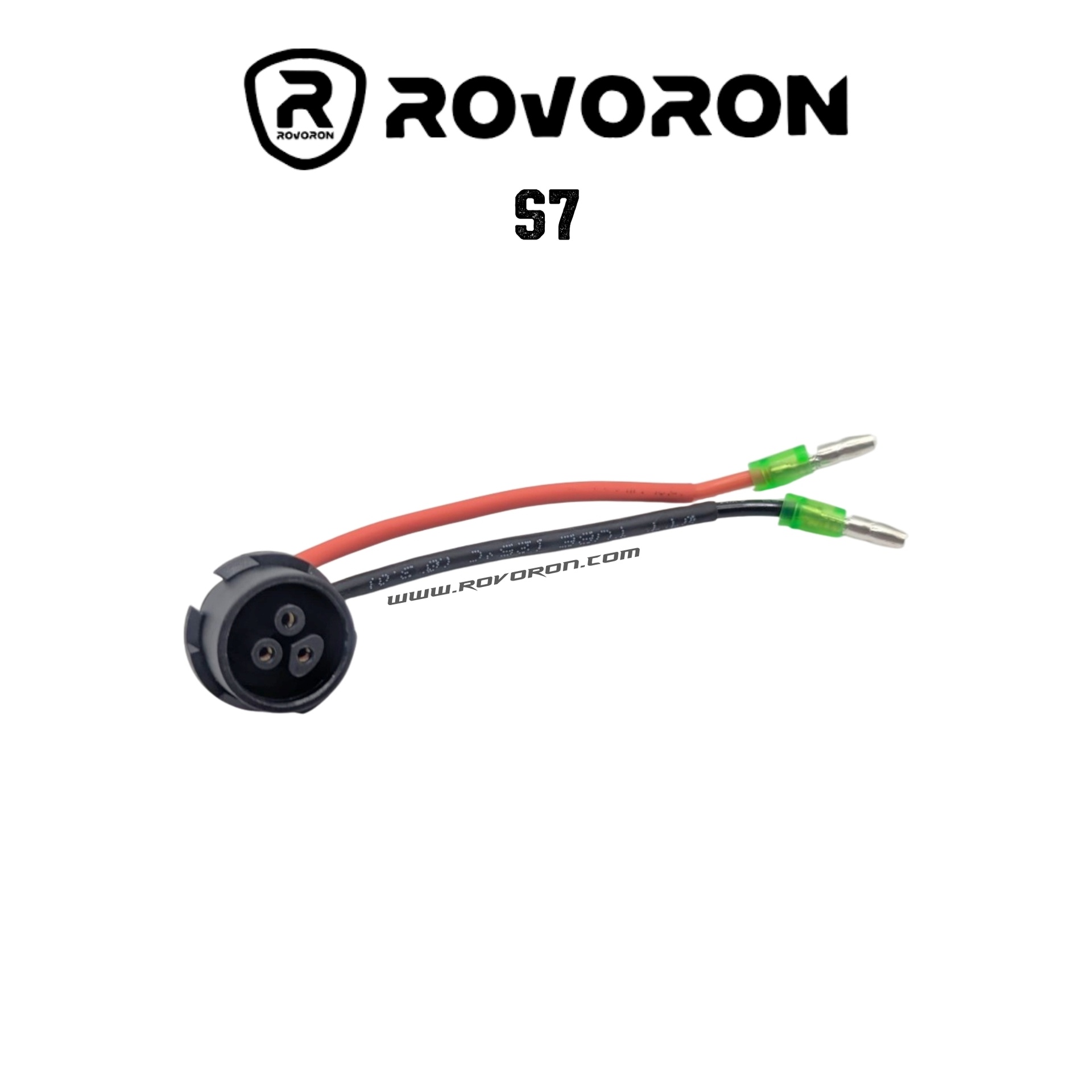 Port de charge avec cables 100mm pour trottinette Rovoron