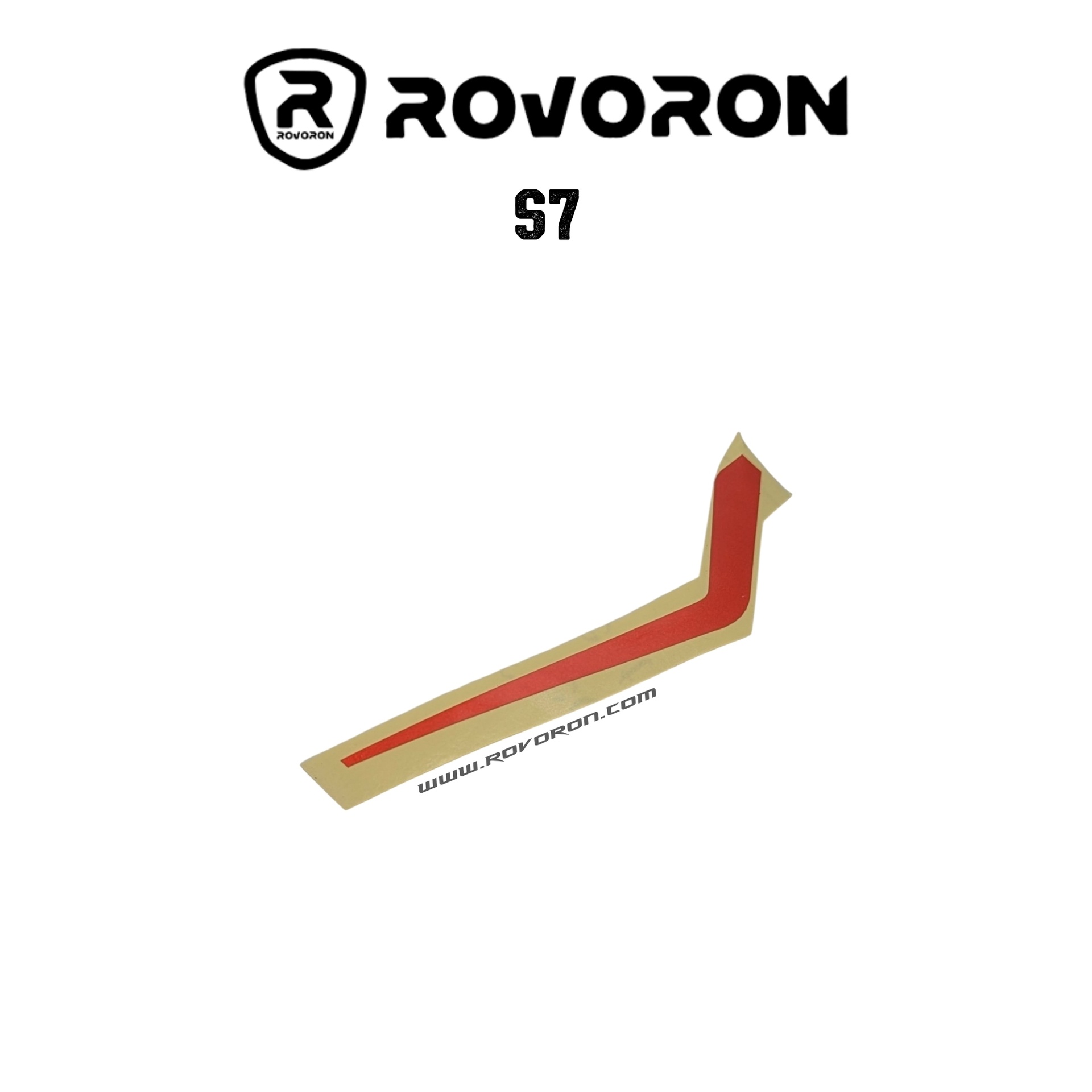 Sticker deck droit pour trottinette Rovoron