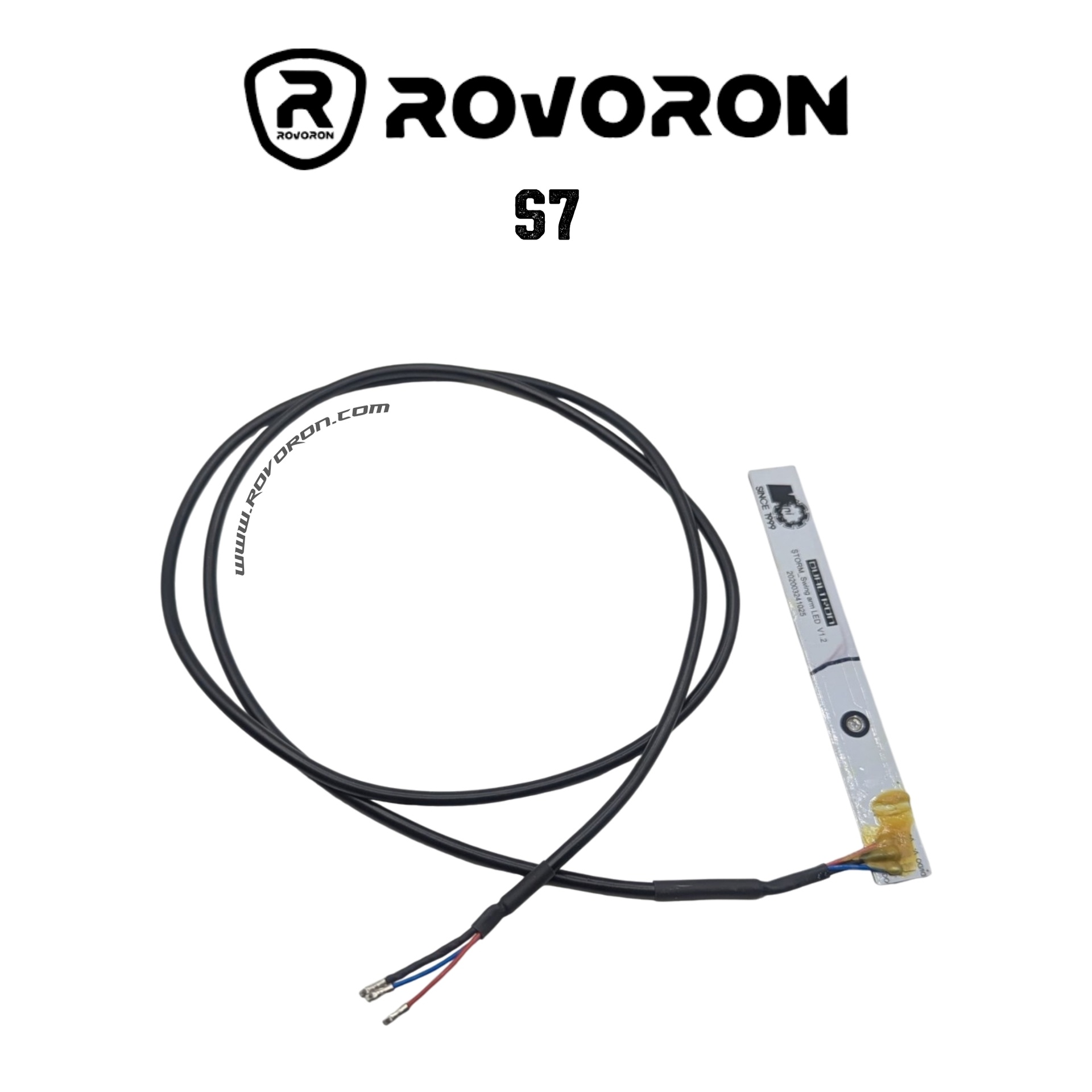 LED bras de fourche arriere droit 850mm pour trottinette Rovoron