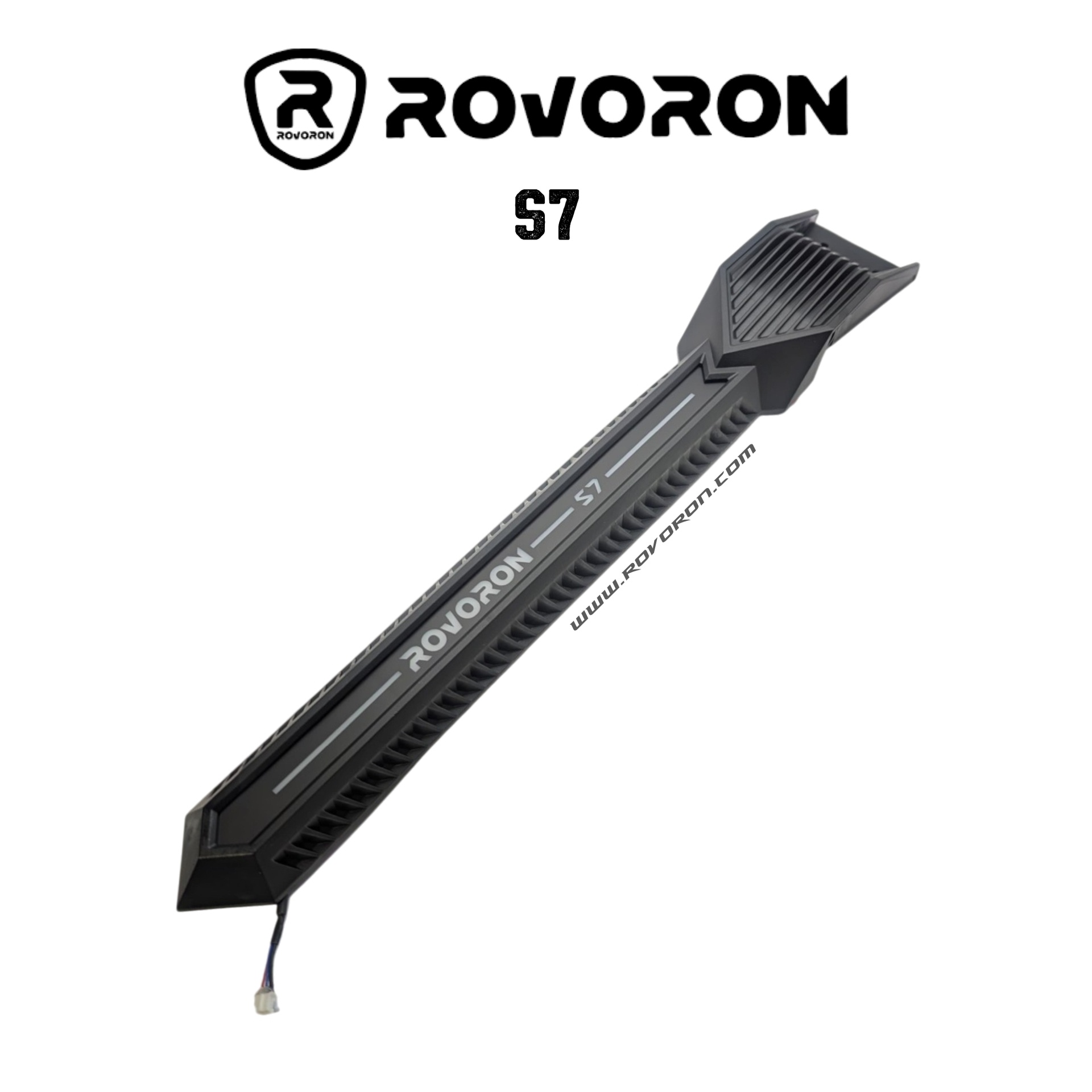 Cache LED du deck complet droit pour trottinette Rovoron
