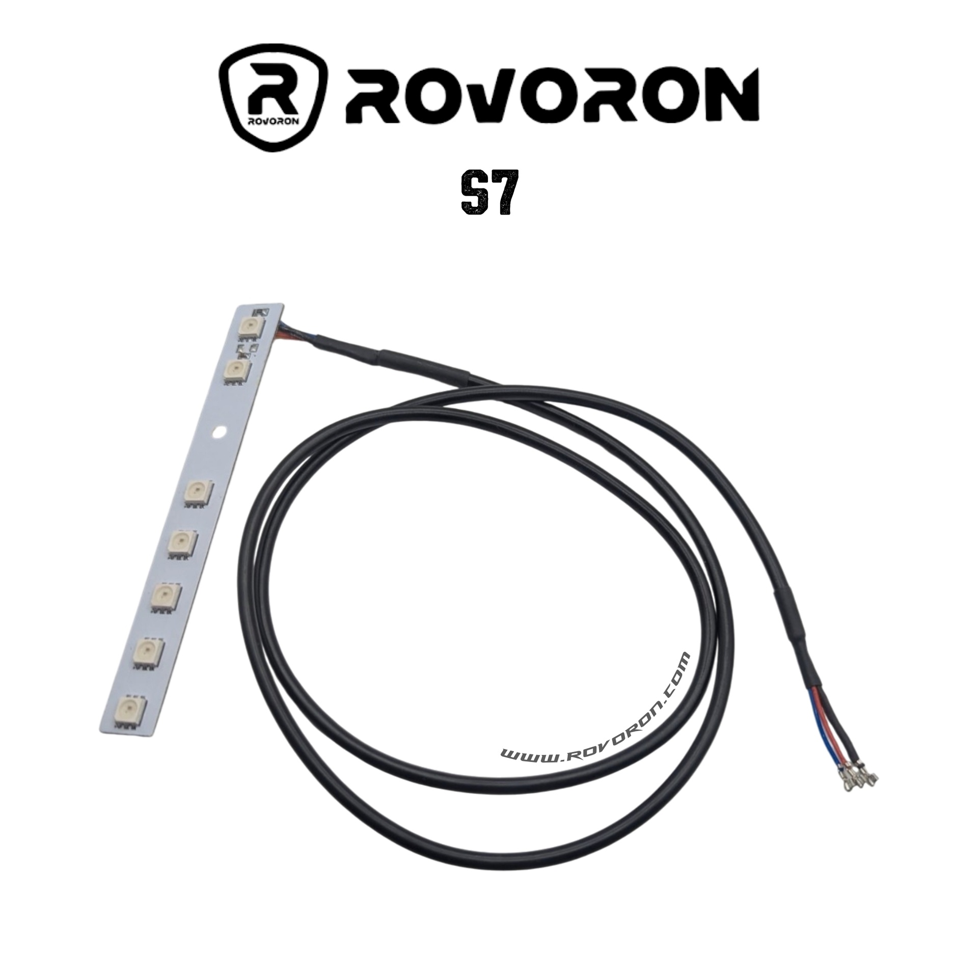 LED bras de suspension arriere pour trottinette Rovoron