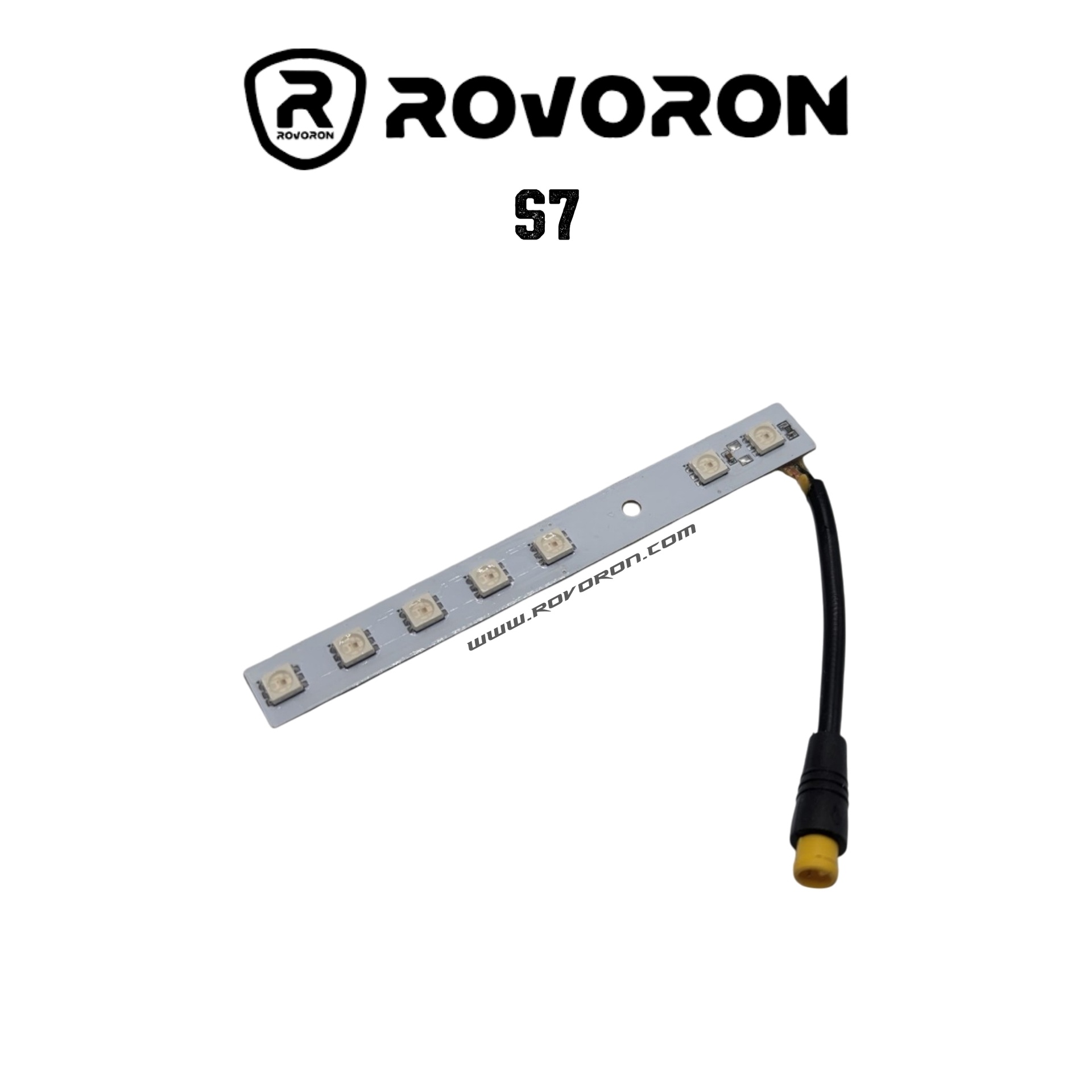 LED bras de suspension avant gauche pour trottinette Rovoron