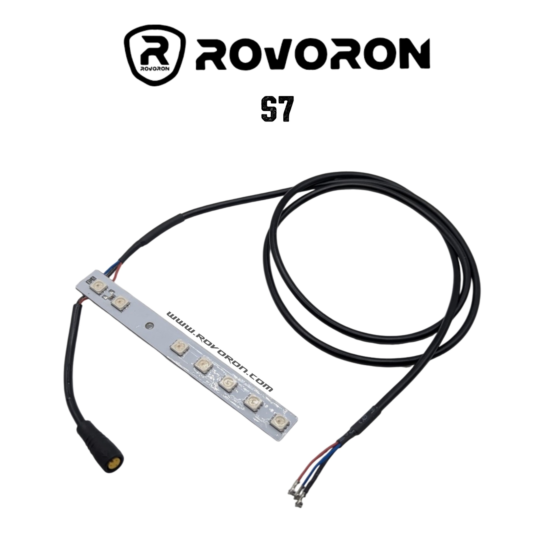LED bras de suspension avant droit pour trottinette Rovoron