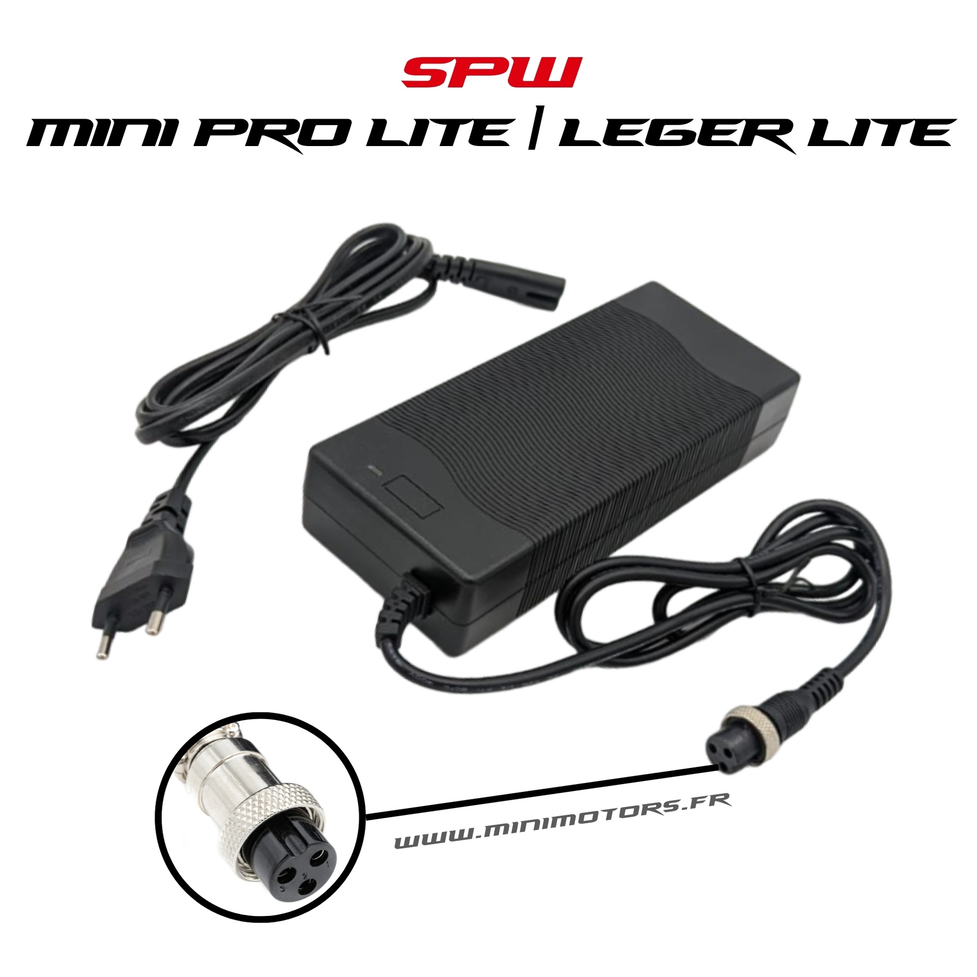 Chargeur 42v2ah (model 36V) V1 pour trottinette Speedway