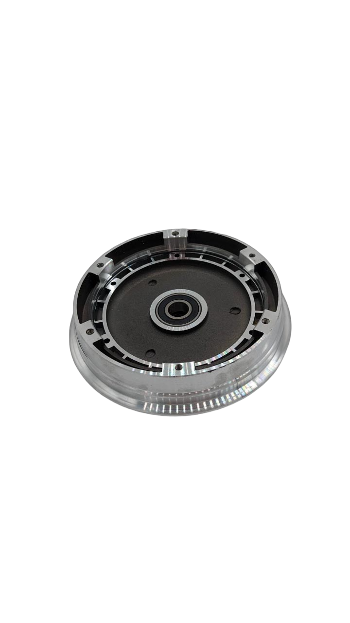 Flasque moteur (cote frein a tambour) pour trottinette Speedway