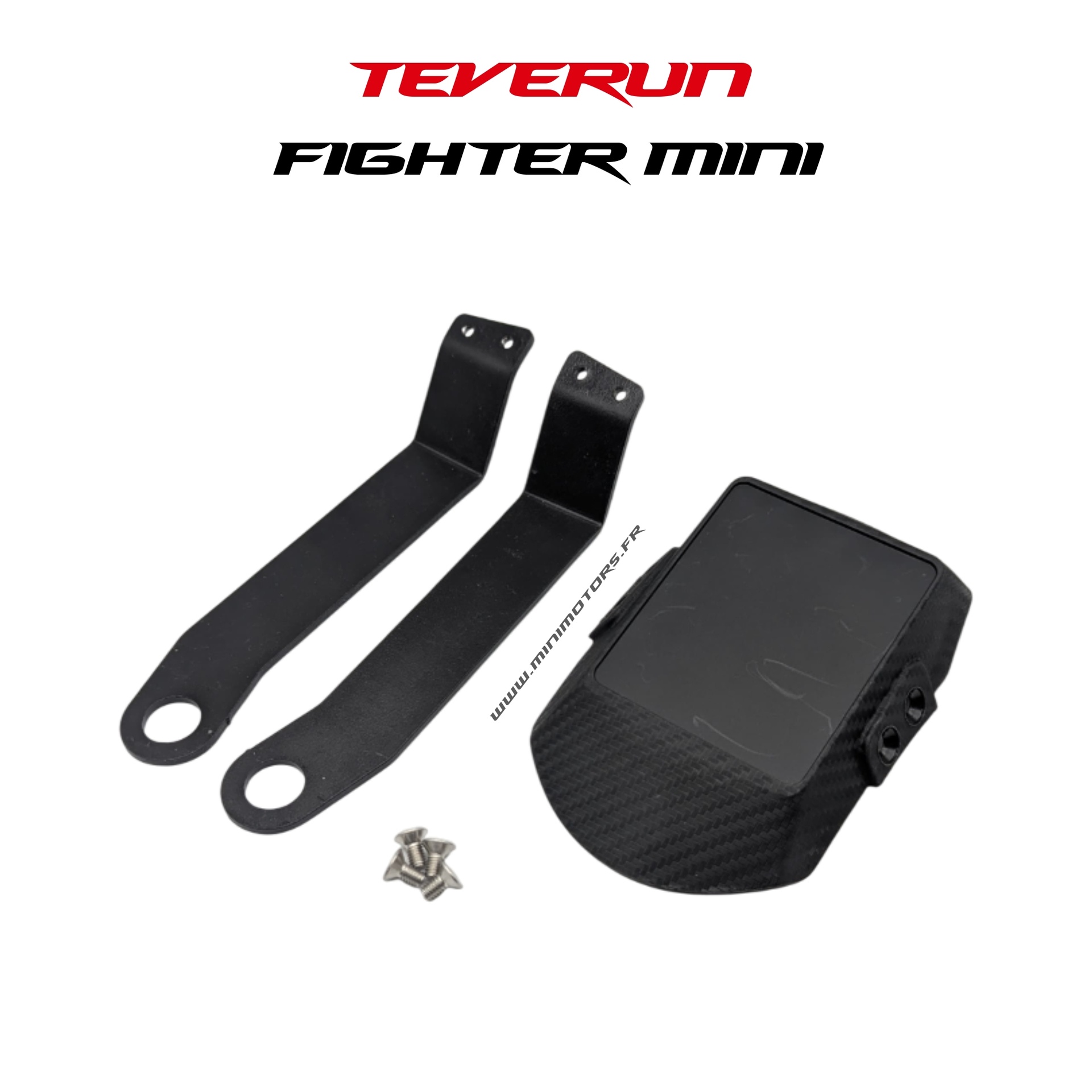 Support plaque d'immatriculation pour trottinette Teverun
