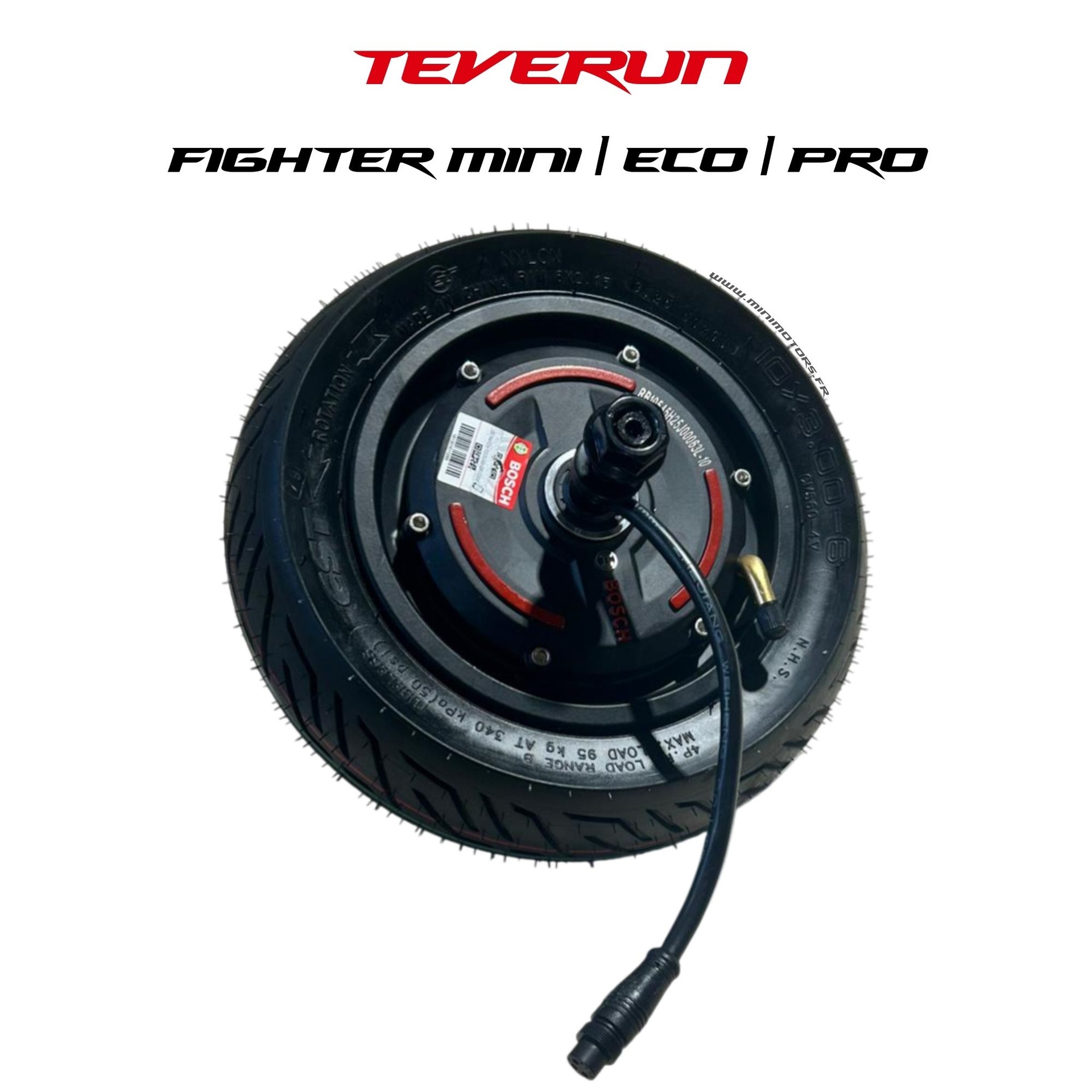 Moteur av bosch avec pneu 2024 pour trottinette Teverun