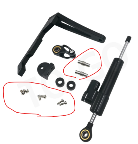 Vis amortisseur 7260R pour trottinette Teverun