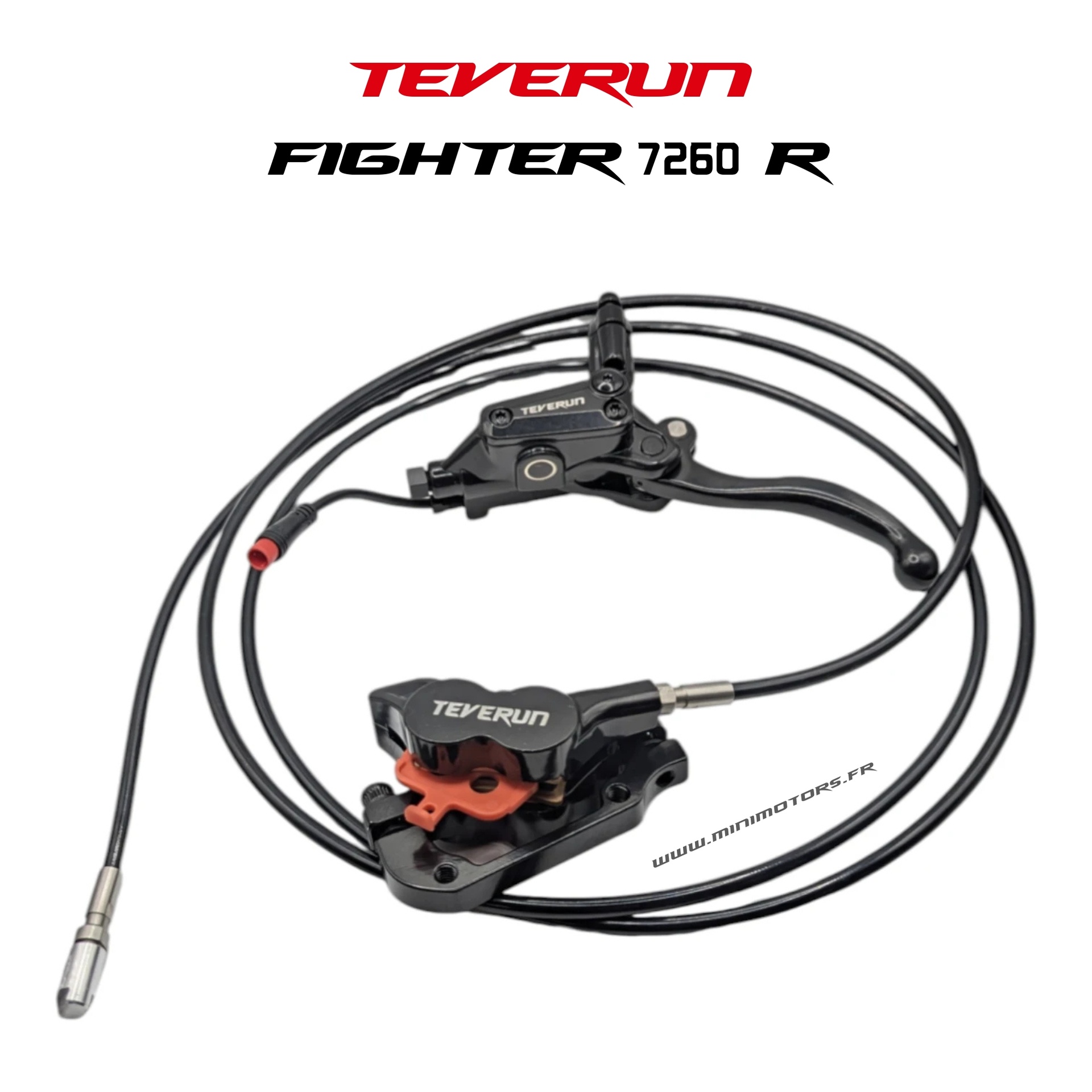 Kit de frein complet arriere (4 pistons) V2 pour trottinette Teverun