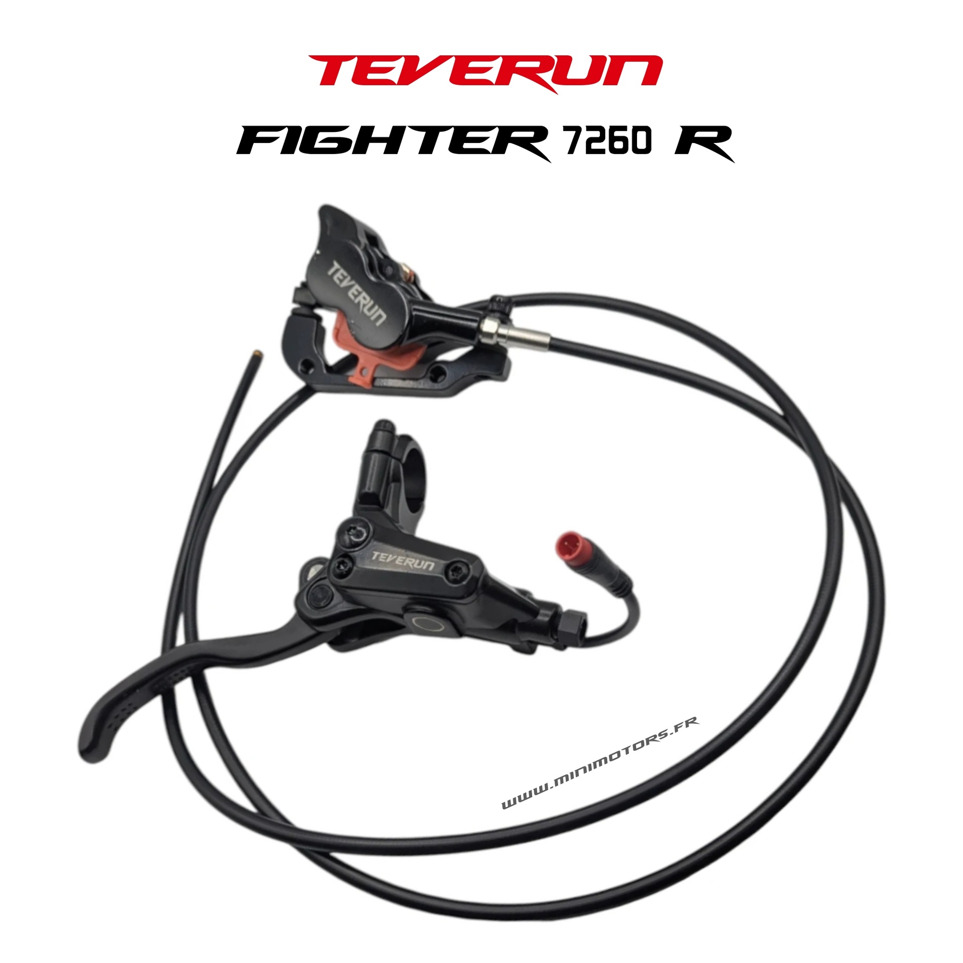 Kit de frein complet avant (4 pistons) V2 pour trottinette Teverun