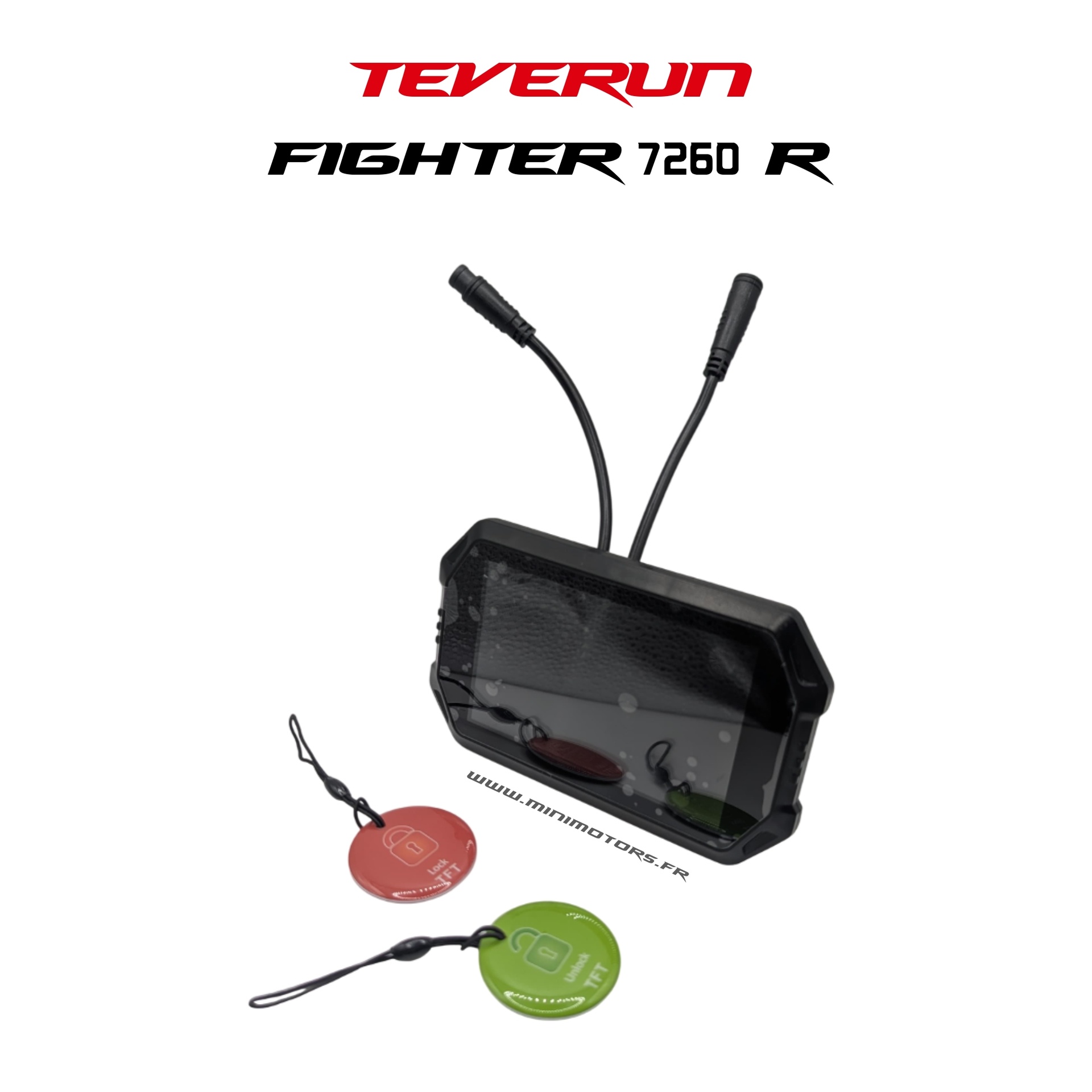 Display tft 4 pouces pour trottinette Teverun