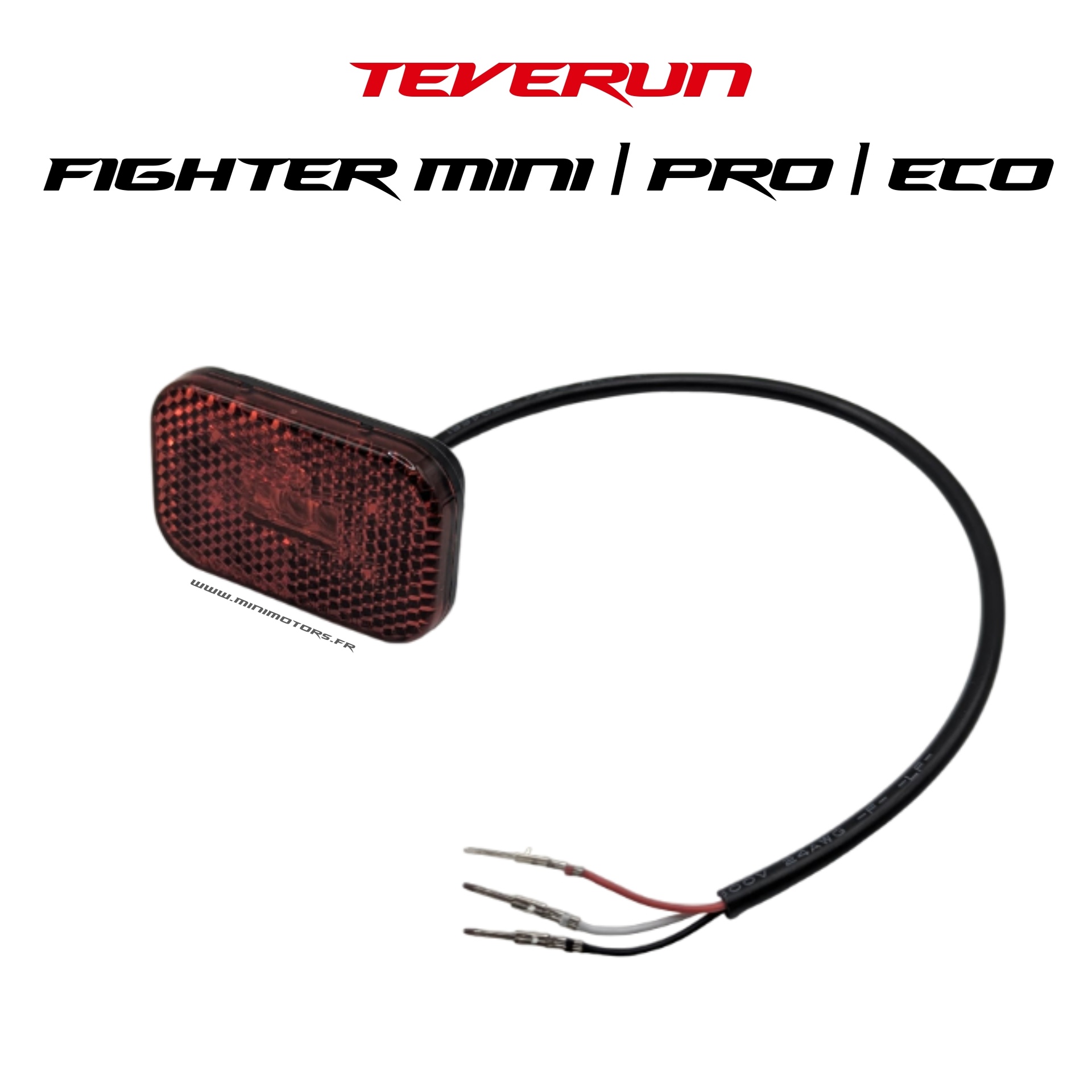 Feu de stop pour trottinette Teverun