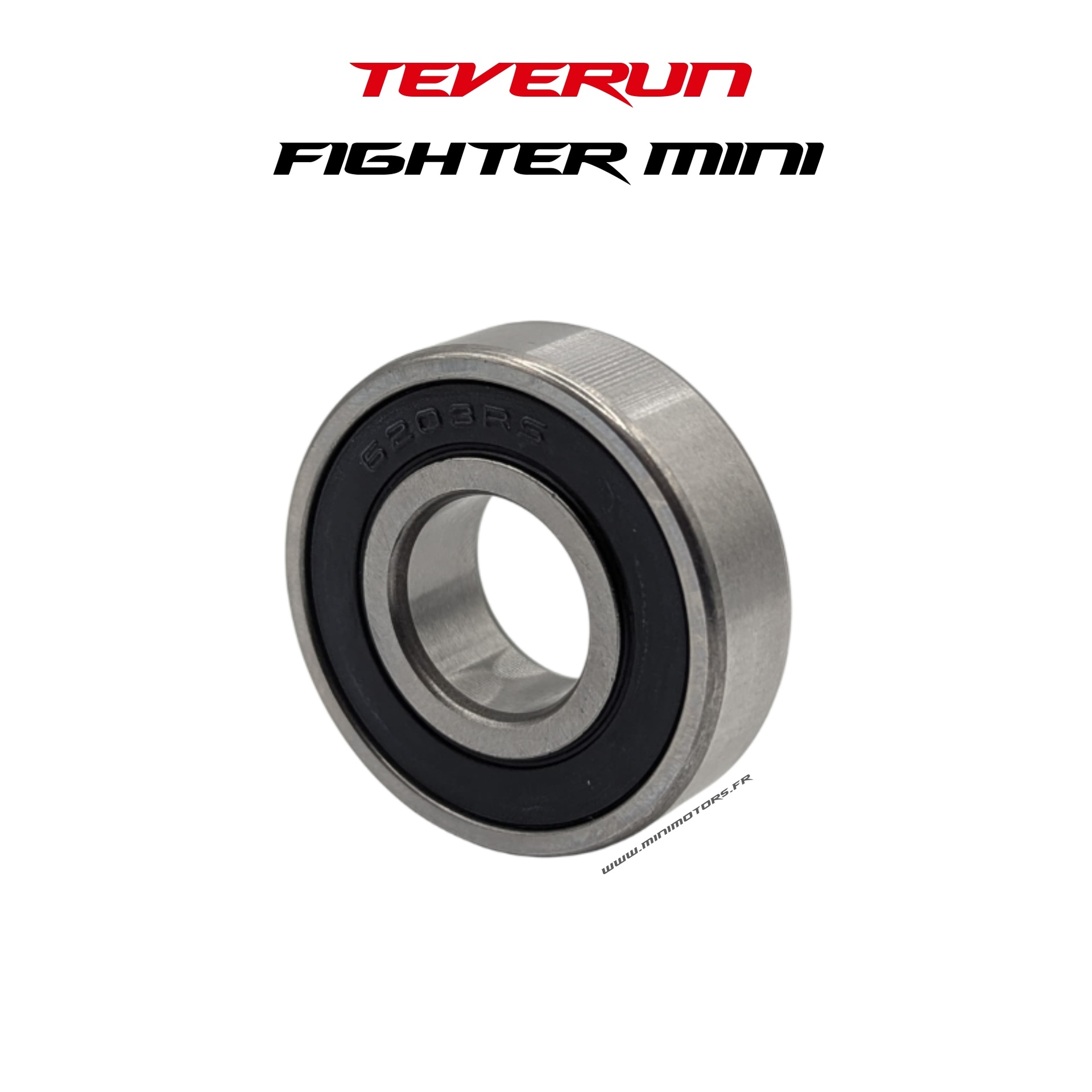 Roulement moteur 6203RS pour trottinette Teverun