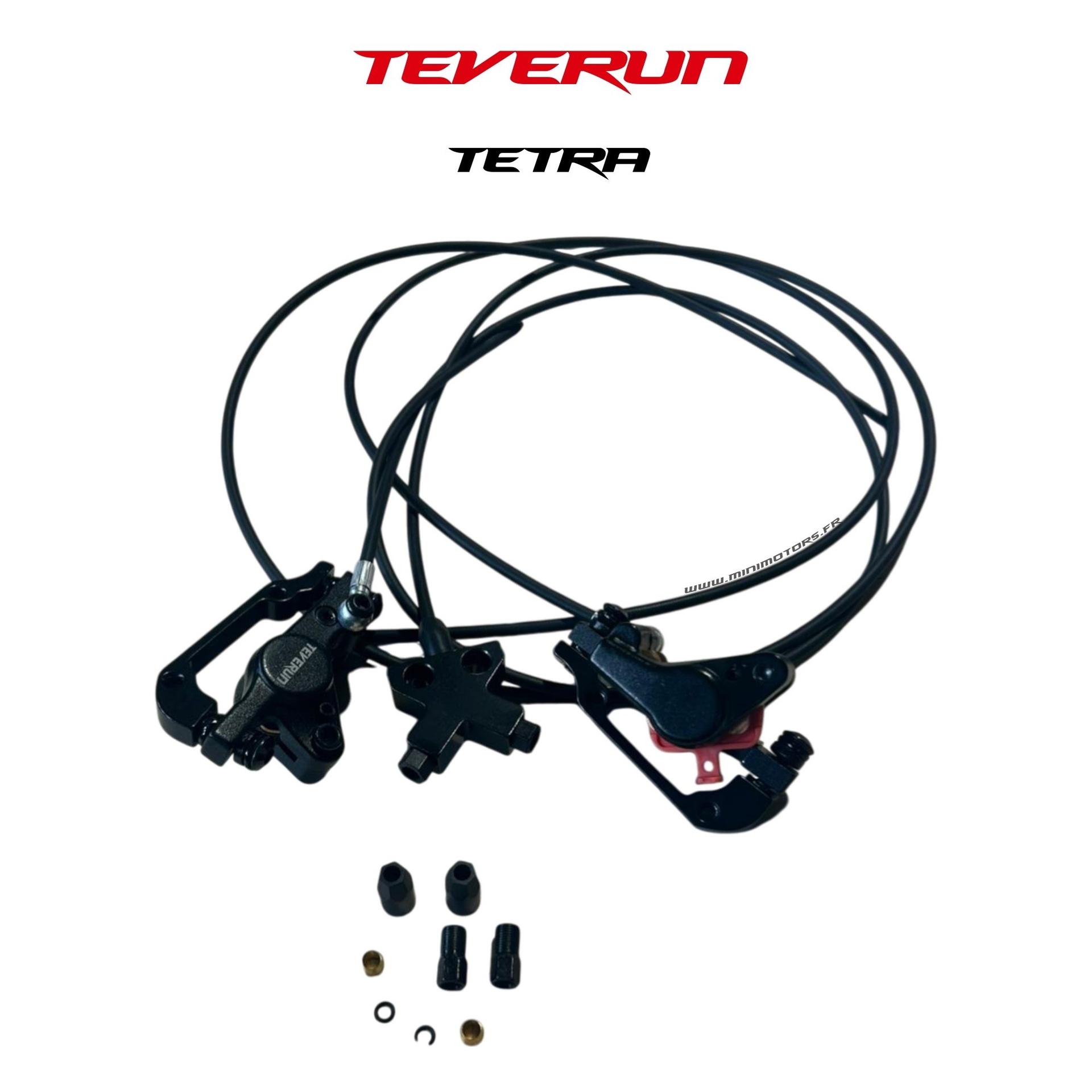 Etrier de frein + durite ar pour trottinette Teverun