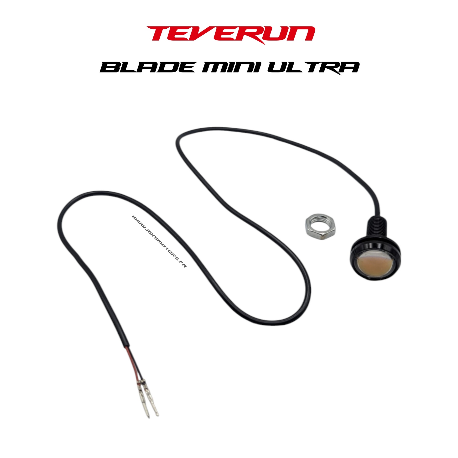 Clignotant ar (90MM) pour trottinette Teverun