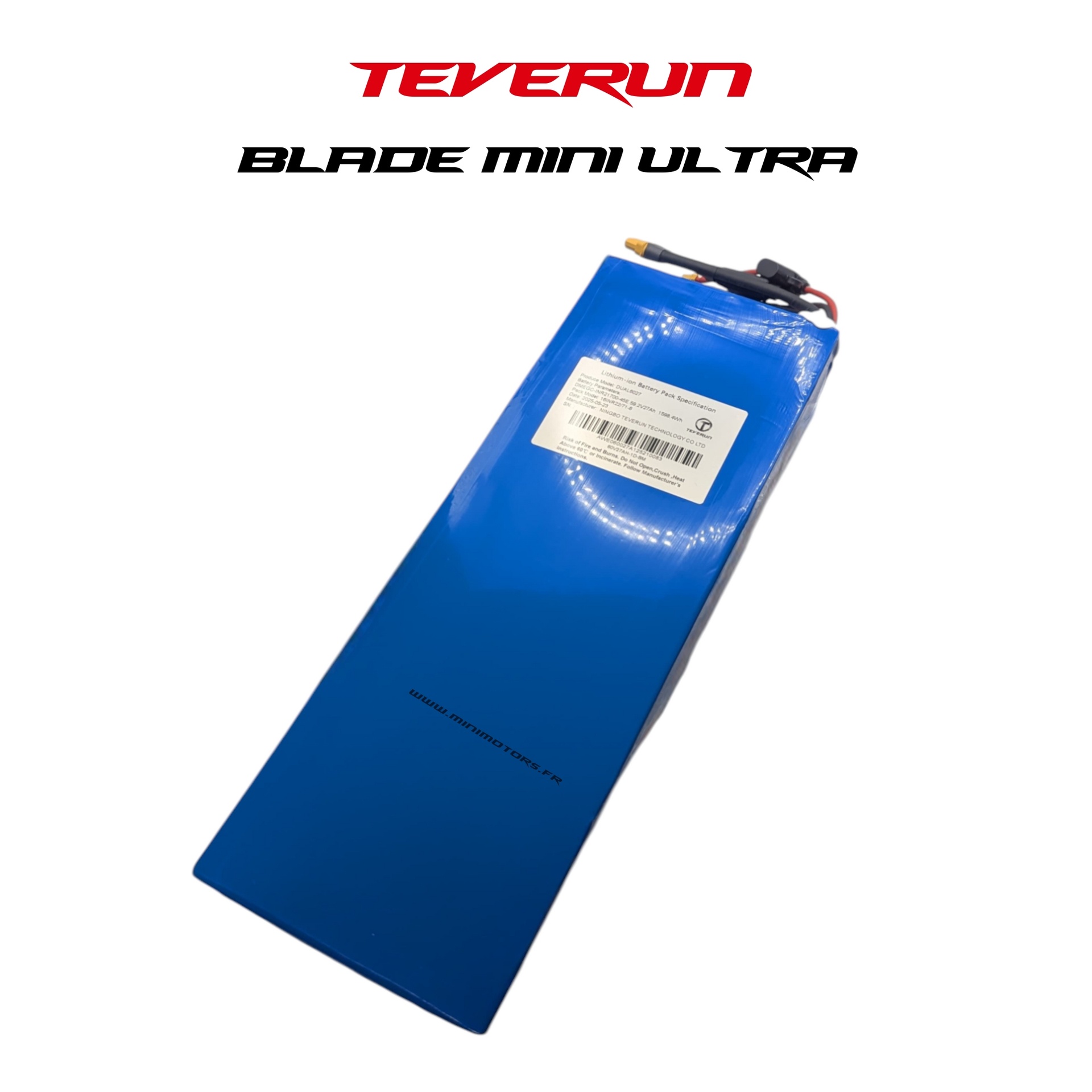 Batterie 60V27A pour trottinette Teverun