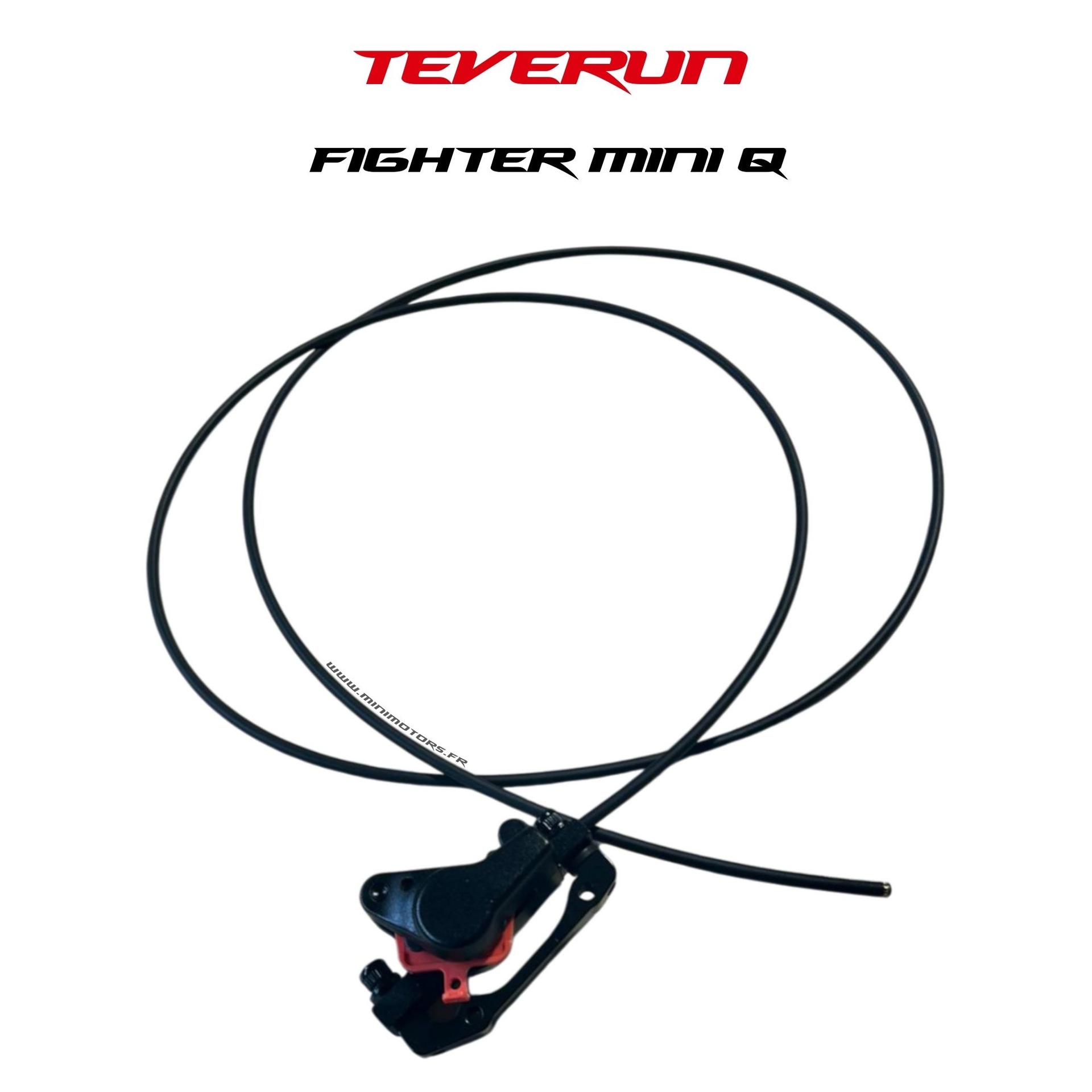 Etrier de frein + support ar hydraulique pour trottinette Teverun