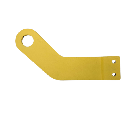 Support garde-boue droit jaune pour trottinette Teverun