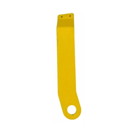Support garde-boue gauche jaune pour trottinette Teverun