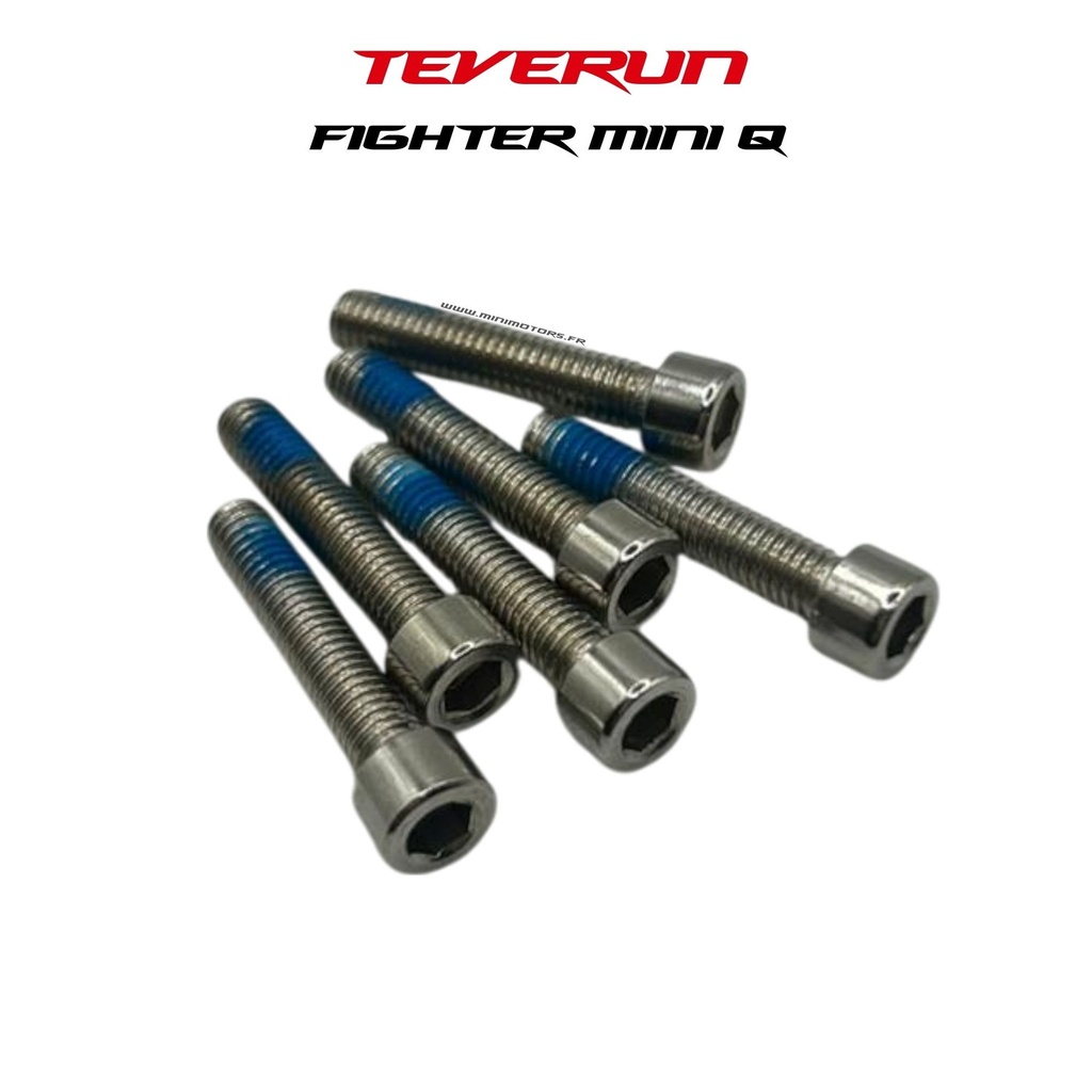 Vis jante av/ar (x6) M5 x30 pour trottinette Teverun